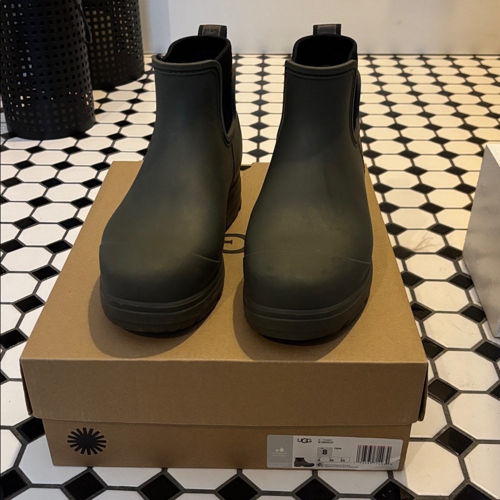 UGG waterproof Olive green ankle Boots